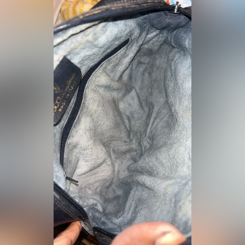 Gucci Gray Suede Interior Crossbody - Picture 3 of 12